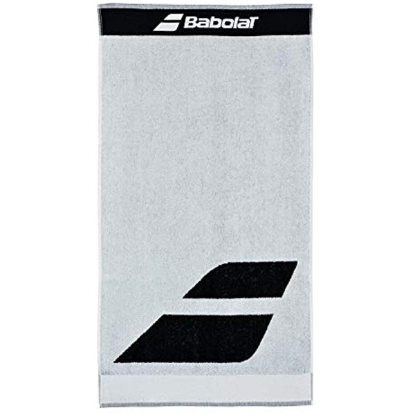 BABOLAT MEDIUM TOWEL - One Size, WHITE/BLACK